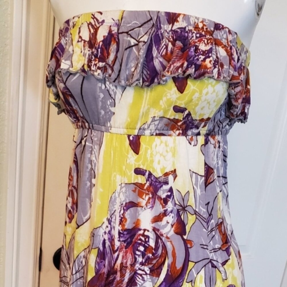 Romeo & Juliet Couture Strapless Sundress NWT